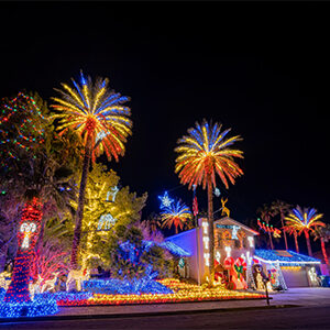 Best Christmas Light Displays in the Desert